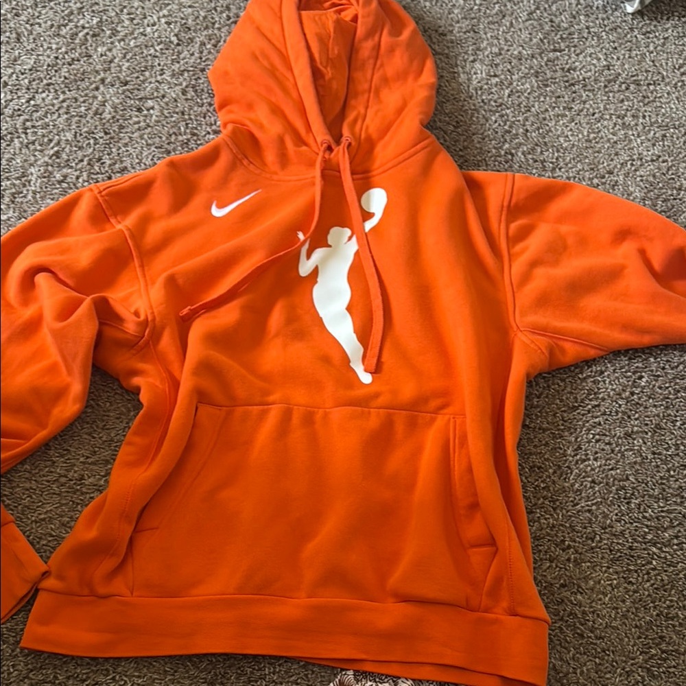Nike Basketball Orange Hoodie